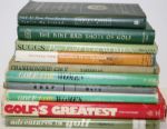Lot of Ten Miscellaneous Golf Books (8)