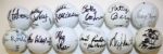 Lot of Twelve: Autographed Golf Balls - Patty Berg, Lou West, ChiChi Rodriguez, etc