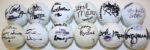 Lot of Twelve: Autographed Golf Balls - Carol Mann x2 Jenny Murdock, Marilyn Smith, etc