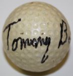 Tommy Bolt Autographed Golf Ball