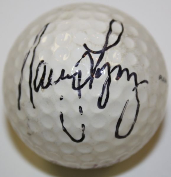 Nancy Lopez Autographed Golf Ball