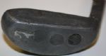 The Haig - Aluminum Mallet Putter - Cracked Hosel - Lead Drilled Into Bottom