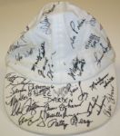 Two Multi-Signed Golf Hats and Marilyn Smith Signed Golf Glove