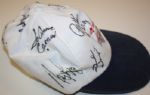 Two Multi-Signed Golf Hats and Marilyn Smith Signed Golf Glove