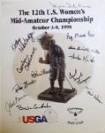 Lot of Eight: Three 3x5 Autographed Kathy Whitworth Photos, Mickey Wright Signed Golf Book, etc.