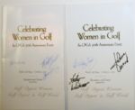 Lot of Eight: Three 3x5 Autographed Kathy Whitworth Photos, Mickey Wright Signed Golf Book, etc.