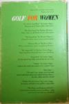Golf For Women - Autographed by Louise Suggs
