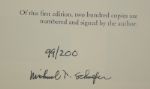 'Across the Pond' by Michael Schafer - Signed 99/200