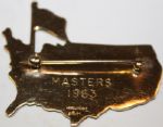 1963 Masters Gold Pin 14k Very Hard to Find