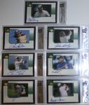 Lot of 7 2001 Upper Deck Players Ink Golf Cards - Autographed - Group 4