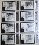 Lot of 18 2001 Sign of the Times Golf Cards - Autographed - Group 9