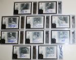 Lot of 19 2001 Sign of the Times Golf Cards - Autographed - Group 10