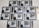 Lot of 20 2001 Sign of the Times Autographed Golf Cards - Group 12
