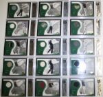 Lot of 41 2001 Upper Deck Tour Threads Golf Cards - Group 13