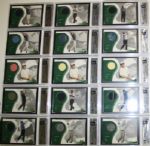 Lot of 41 2001 Upper Deck Tour Threads Golf Cards - Group 13