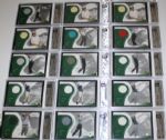 Lot of 40 2001 Upper Deck Tour Threads Golf Cards - Group 14