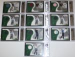 Lot of 40 2001 Upper Deck Tour Threads Golf Cards - Group 14
