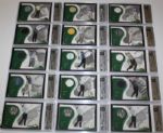 Lot of 29 2001 Upper Deck Tour Threads Golf Cards - Group 19