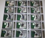 Lot of 29 2001 Upper Deck Tour Threads Golf Cards - Group 19