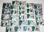 Lot of 100 2001 Upper Deck Tour Threads Golf Cards - Not Graded - Group 27