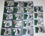Lot of 99 2001 Upper Deck Tour Threads Golf Cards - Not Graded - Group 28