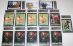 Lot of 33 Miscellaneous Golf Cards - Signed, Unsigned, Graded, Not Graded - Group 30