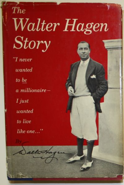 The Walter Hagen Story Book by Walter Hagen - Signed by Walter Hagen