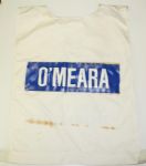 1990 British Open Caddy Bib Mark O'Meara-Signed by O'Meara