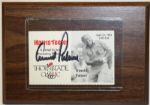 Arnold Palmer Autographed Harris Teeter Card - 1994 Thornblade Classic