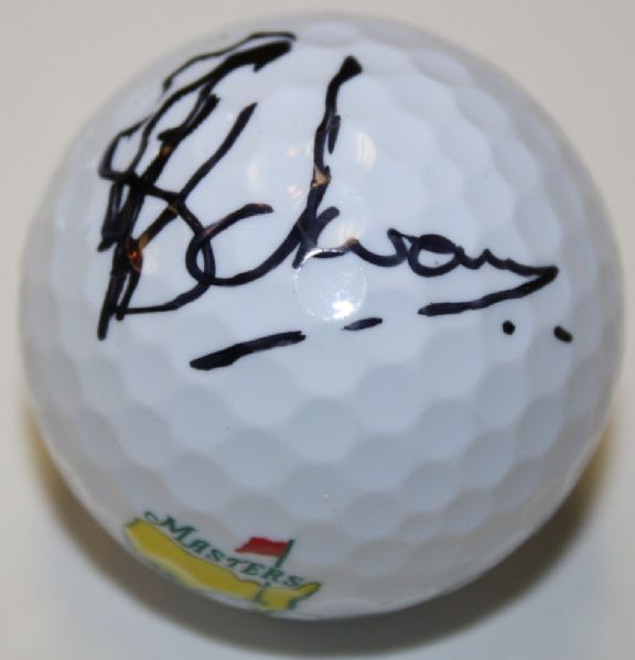 Charl Schwartzel Autographed Masters Logo Golf Ball