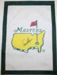 Arnold Palmer Signed Masters Undated Garden Flag