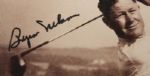Byron Nelson Lot of 4 Items: Tape, Book, (2) Autographed items