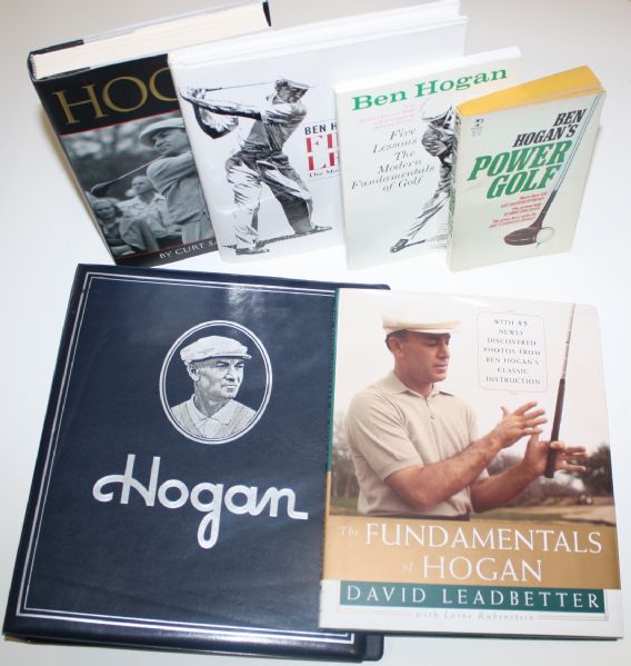 Ben Hogan Lot of Items Tapes, Books, Assorted Magazines