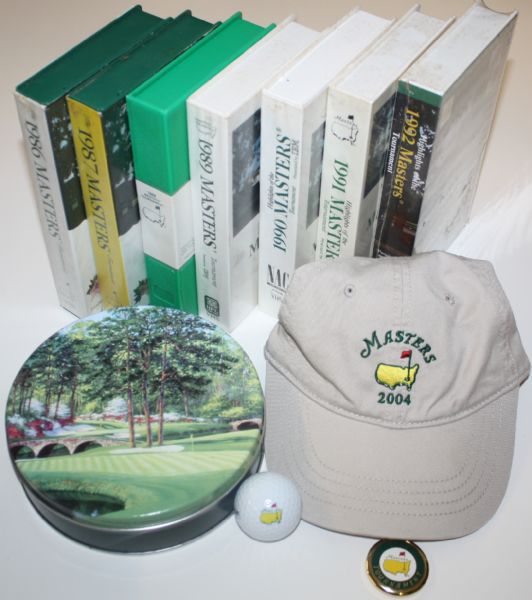 Lot of Masters Items - including autographs by Mize and Aaron