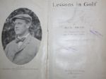 Lot of Golf Books - Highlighted by Lessons in Golf by Alex Smith