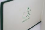 1967 Augusta National Golf Club Masters Gift - Address Book with original box