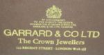 MEMBERS Gift - Garrard and CO LTD Masters Jewelry Bag