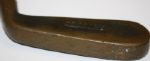 Rev-O-Noc Brass Wood Shaft Putter