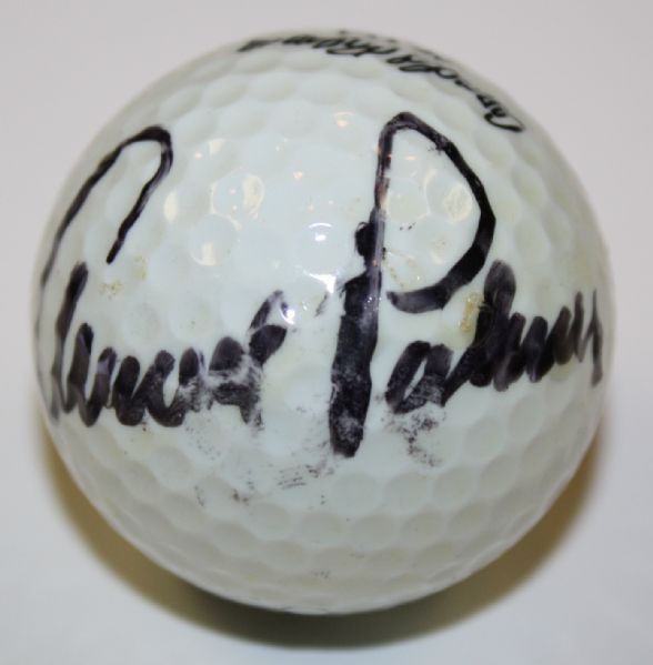 Arnold Palmer Golf Ball Signed by Arnold Palmer