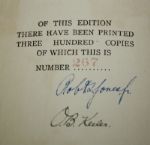 Bobby Jones signed and Limited Edition Down The Fairway- numbered 267 of 300
