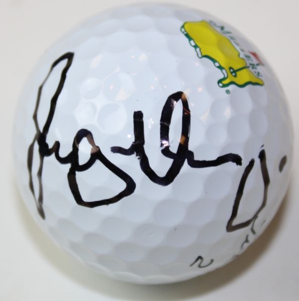 Rory McIlroy Signed Masters Logo Golf Ball