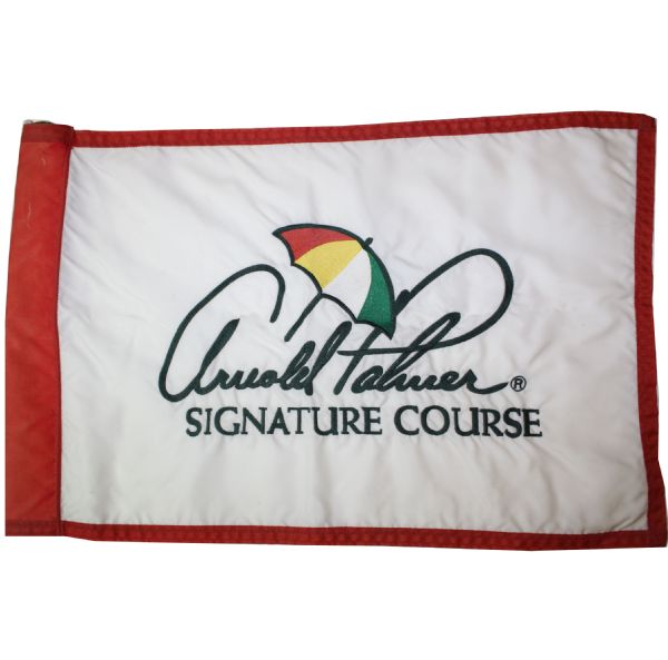 PGA West Arnold Palmer Private Course Used Flag