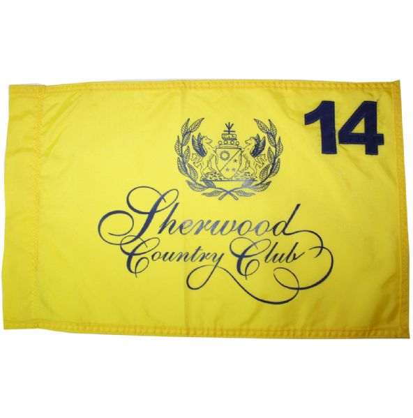Sherwood Country Club Course Used Flag