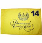 Sherwood Country Club Course Used Flag