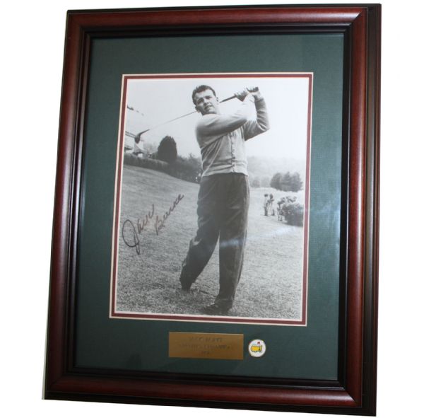 Jack Burke and Doug Ford Deluxe Framed Signed Autographed 8x10s-Two Items One Money