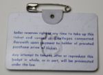 1966 Masters Tournament Badge - Jack Nicklaus Winner