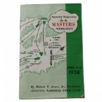 1958 Masters Tournament Spectators Guide