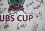 2004 Team-Signed UBS Embroidered Flag