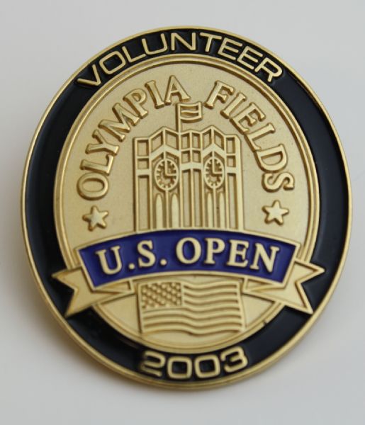 2003 US Open Volunteer Pin