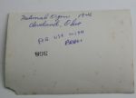 Toney Penna's 1946 U.S. Open  Contestants Pin - Canterburry GC - Also Course Photo of Toney Competing